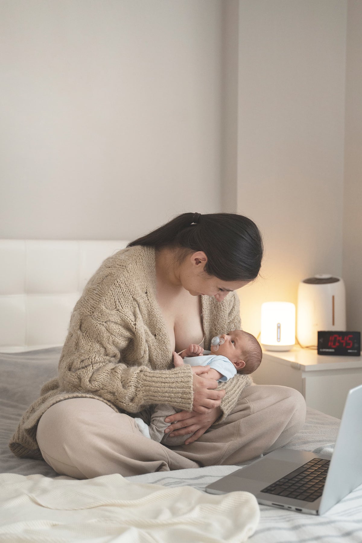 woman-spending-time-with-child-after-breast-feeding