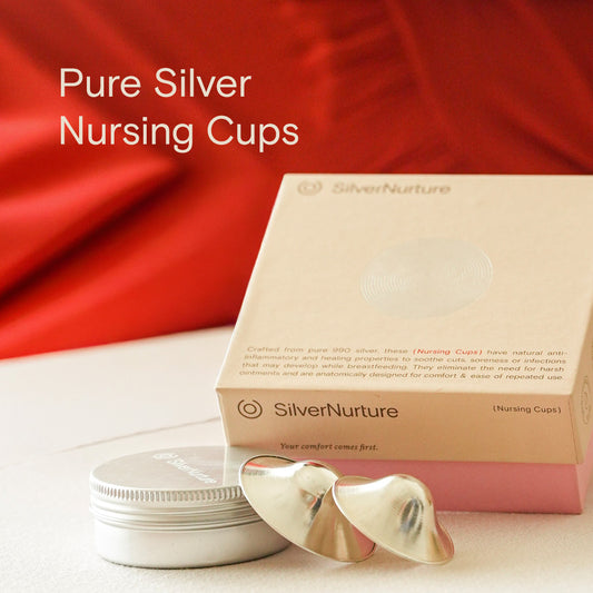 Silver Nursing Cups