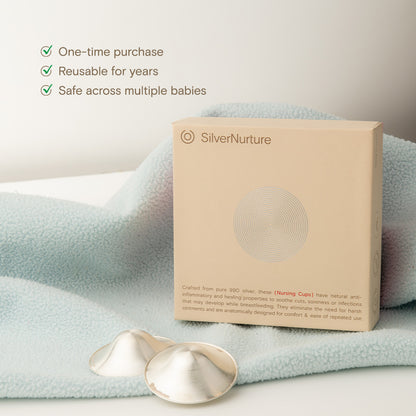 Silver Nursing Cups